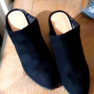 Bamboo, Blk Heels, sz 6, NWOT